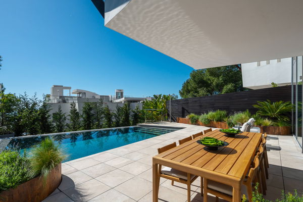 Contemporary four-bedroom property with private pool in an exclusive gated community, Sierra Blanca, Marbella