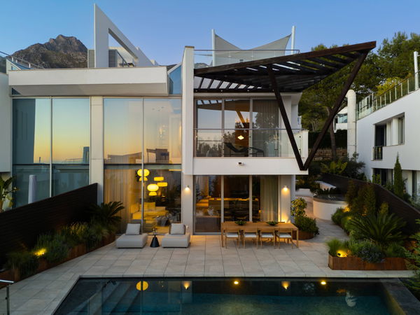 Contemporary four-bedroom property with private pool in an exclusive gated community, Sierra Blanca, Marbella