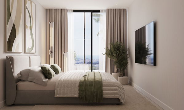 Spacious and bright apartment under plan in the New Golden Mile, Estepona