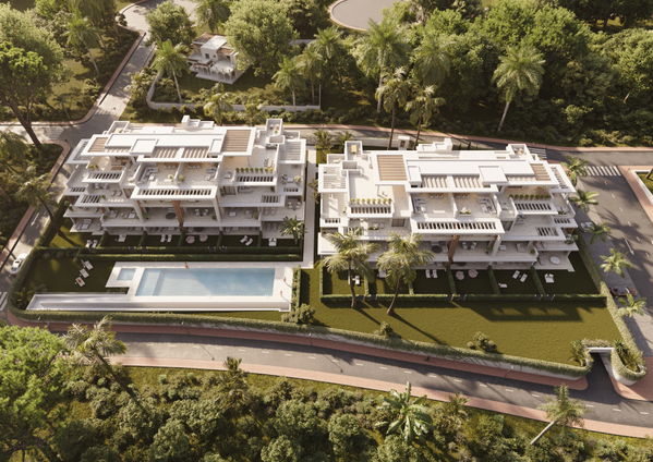 Spacious and bright apartment under plan in the New Golden Mile, Estepona
