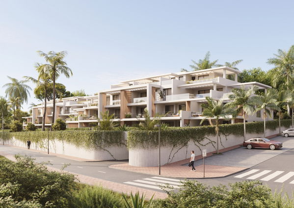 Spacious and bright apartment under plan in the New Golden Mile, Estepona