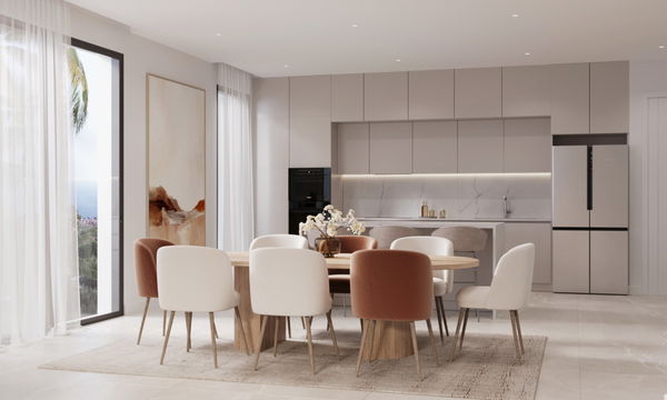 Spacious and bright apartment under plan in the New Golden Mile, Estepona