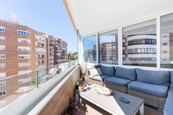 Impressive modern style property with sea views in La Malagueta, Málaga