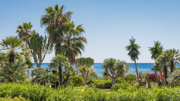 Beachfront contemporary apartment with refined Mediterranean living in Estepona, New Golden Mile