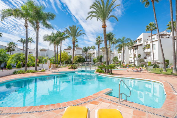 Beachfront contemporary apartment with refined Mediterranean living in Estepona, New Golden Mile