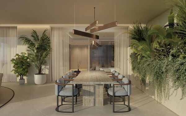 Contemporary three-bedroom penthouse with rooftop solarium and jacuzzi, Estepona