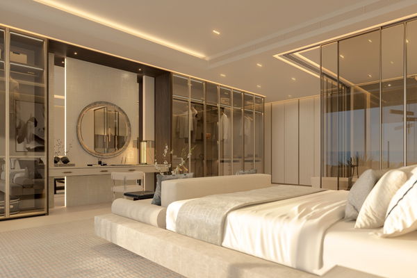 Contemporary three-bedroom apartment with sea views in an exclusive boutique development, Estepona