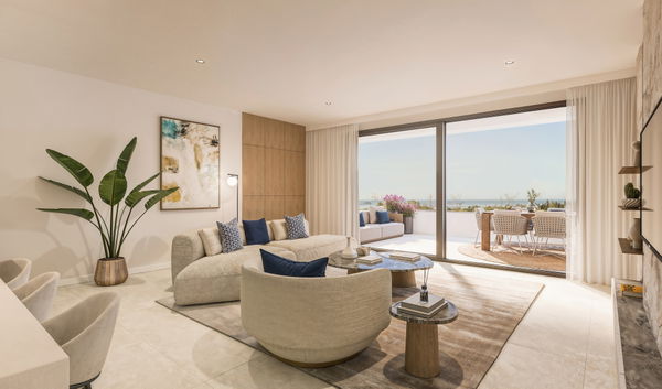 Off-plan apartment in a new development in the heart of the New Golden Mile, Estepona