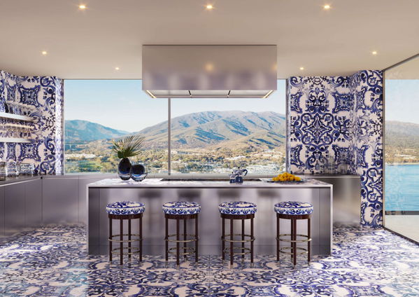 Apartment with infinite sea views at Design Hills by Dolce&Gabbana, Golden Mile, Marbella