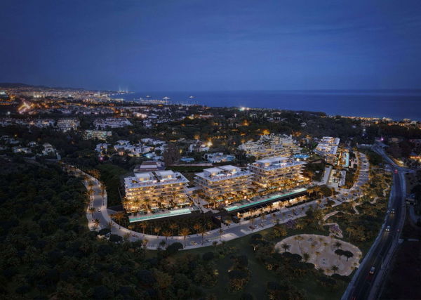 Apartment with infinite sea views at Design Hills by Dolce&Gabbana, Golden Mile, Marbella