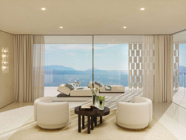 Apartment with infinite sea views at Design Hills by Dolce&Gabbana, Golden Mile, Marbella