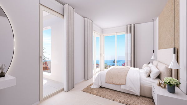 Contemporary ground floor apartment with private garden in Estepona