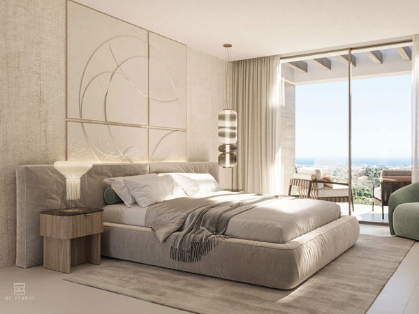 Exceptional contemporary villa with panoramic Mediterranean views in a prime setting, La Quinta, Benahavís