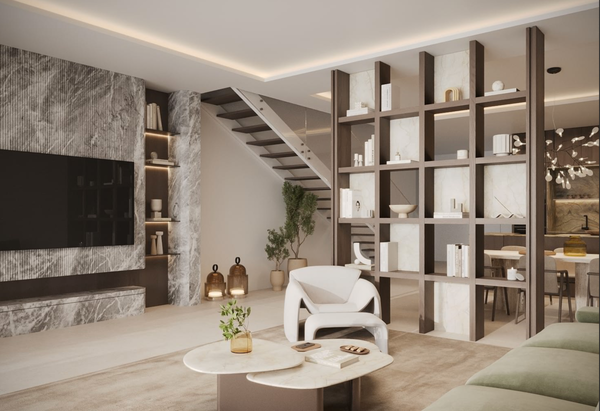 Sophisticated penthouse with rooftop terrace and panoramic sea views in Estepona