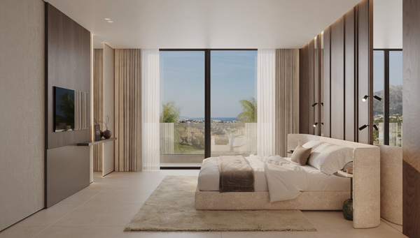Elegant contemporary off plan apartment with private terrace in Estepona