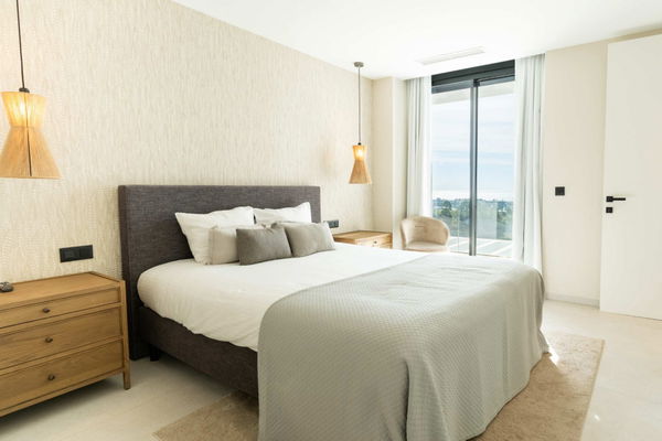 Luxury villa surrounded by nature with stunning panoramic views, New Golden Mile, Estepona