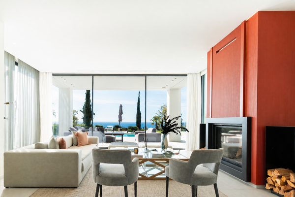 Luxury villa surrounded by nature with stunning panoramic views, New Golden Mile, Estepona