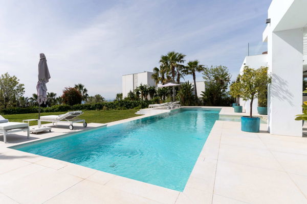 Luxury villa surrounded by nature with stunning panoramic views, New Golden Mile, Estepona