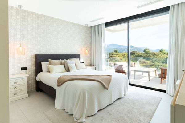 Luxury villa surrounded by nature with stunning panoramic views, New Golden Mile, Estepona