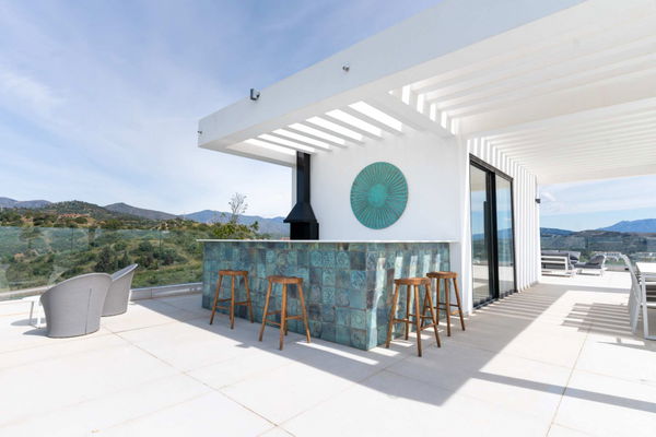 Luxury villa surrounded by nature with stunning panoramic views, New Golden Mile, Estepona