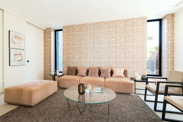 Luxury villa surrounded by nature with stunning panoramic views, New Golden Mile, Estepona