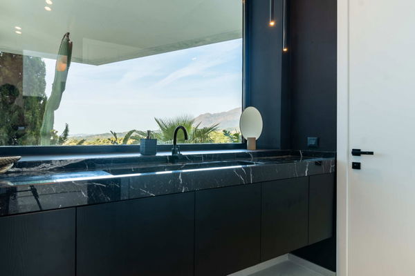 Luxury villa surrounded by nature with stunning panoramic views, New Golden Mile, Estepona