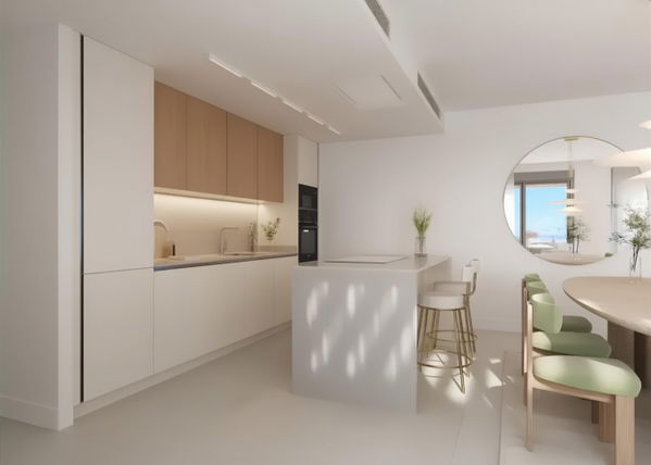 Ground floor residence with expansive private garden in Selwo, Estepona