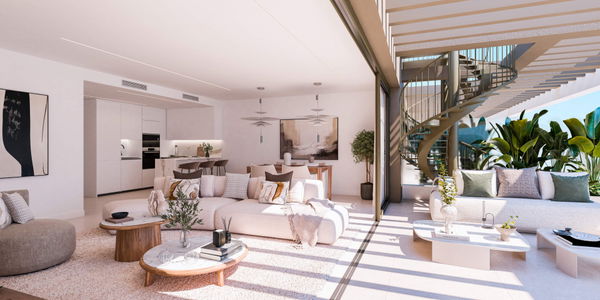 Exceptional Penthouse with Rooftop Solarium and Covered Terraces in Las Mesas Estepona