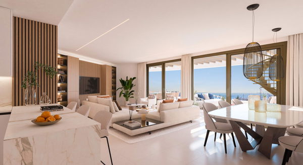 Exceptional Penthouse with Rooftop Solarium and Covered Terraces in Las Mesas Estepona