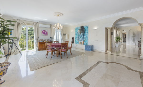 Casa Greco:  a timeless andalusian elegance with panoramic Mediterranean views in El Herrojo Alto, Benahavís