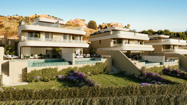 Contemporary Mediterranean semi detached residence within the prestigious Seghers enclave, Estepona