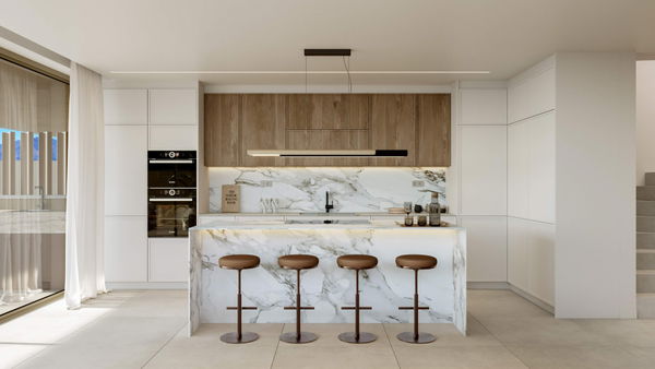 Contemporary Mediterranean semi detached residence within the prestigious Seghers enclave, Estepona