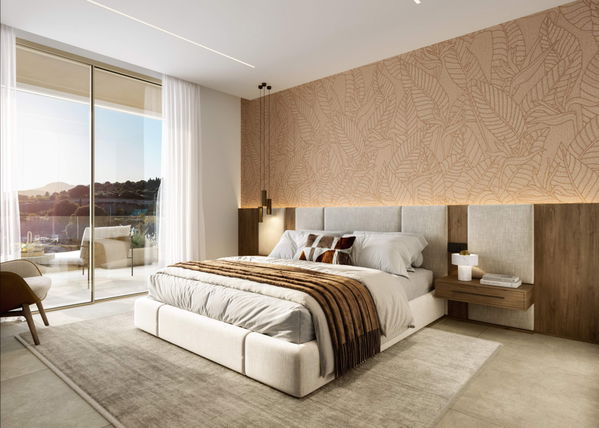 Contemporary Mediterranean semi detached residence within the prestigious Seghers enclave, Estepona