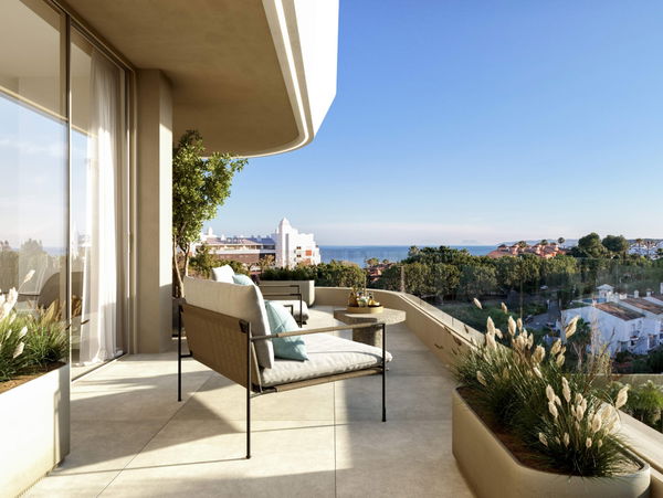 Contemporary Mediterranean semi detached residence within the prestigious Seghers enclave, Estepona