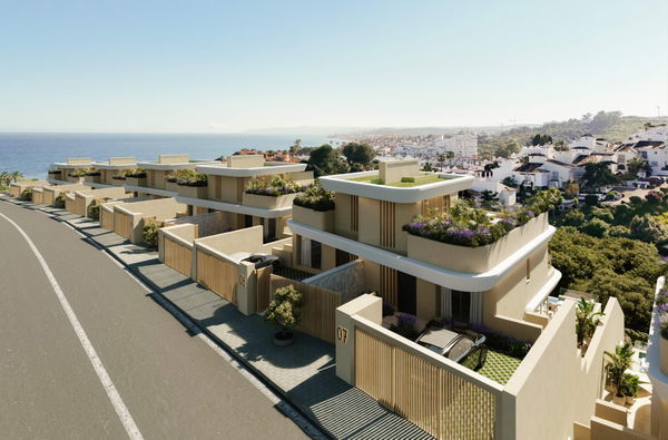 Contemporary Mediterranean semi detached residence within the prestigious Seghers enclave, Estepona