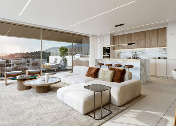 Contemporary Mediterranean semi detached residence within the prestigious Seghers enclave, Estepona