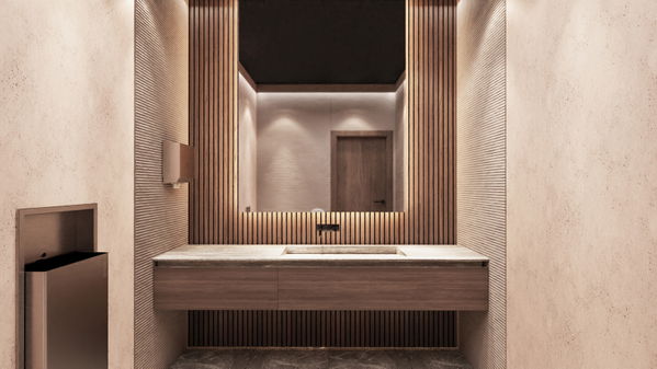 New luxury ground floor apartment with garden under construction on the new Golden Mile