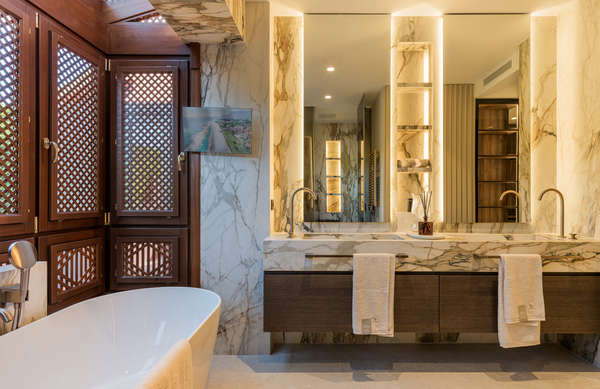 Refined beachfront duplex penthouse with Andalusian elegance, New Golden Mile, Estepona