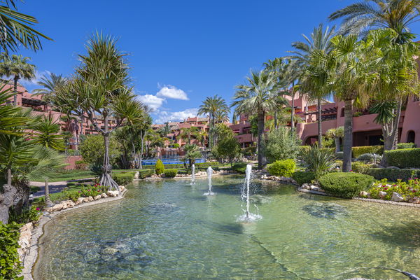 Refined beachfront duplex penthouse with Andalusian elegance, New Golden Mile, Estepona