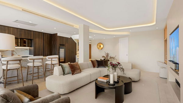 Refined beachfront duplex penthouse with Andalusian elegance, New Golden Mile, Estepona
