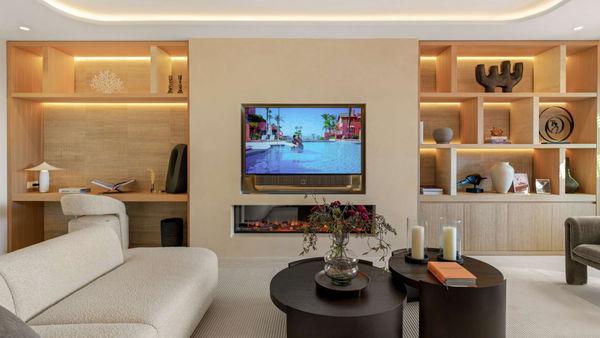 Refined beachfront duplex penthouse with Andalusian elegance, New Golden Mile, Estepona