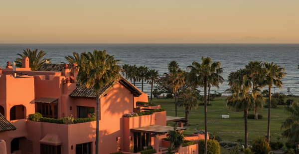 Refined beachfront duplex penthouse with Andalusian elegance, New Golden Mile, Estepona